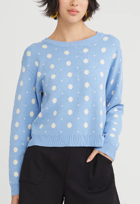 Polka Dot Knit Top Gym