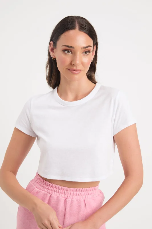 Jasmin Crop Tee Vacation