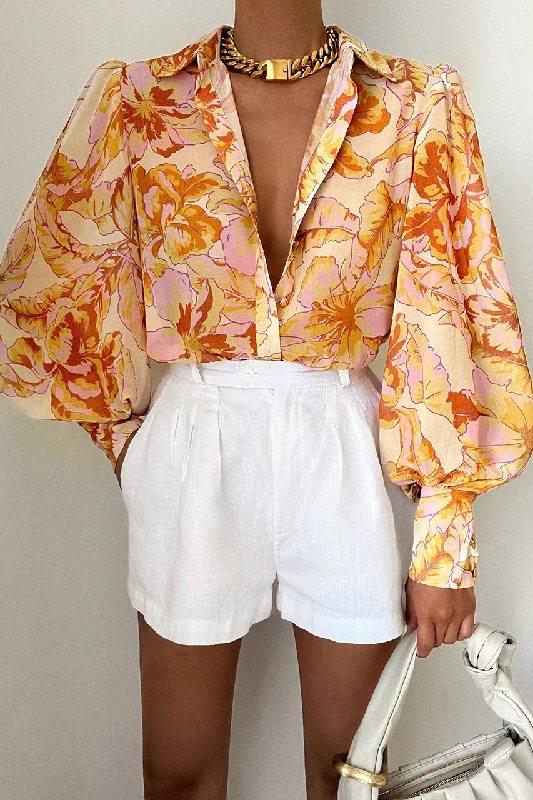 Fleetwood Blouse - Tropicana Refined Women's Velvet