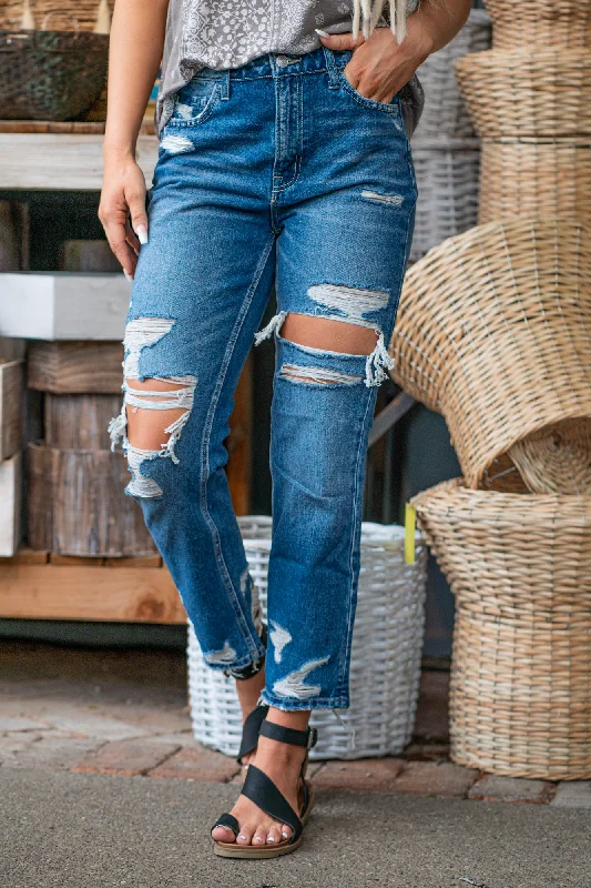 Lucid Dream High Rise Crop Straight Relaxed Women's Beachy
