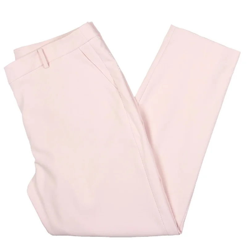 Anne Klein Womens Mid-Rise Ankle Straight Leg Pants Cool Women's Skate