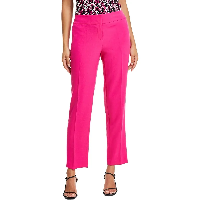 Kasper Womens    Slim Business Straight Leg Pants Edgy Women's Punk