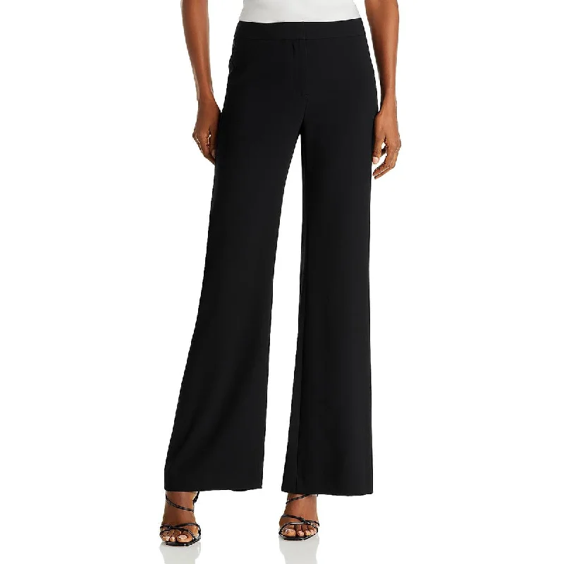 Kobi Halperin Womens Solid Casual Wide Leg Pants Streetwear Style for 