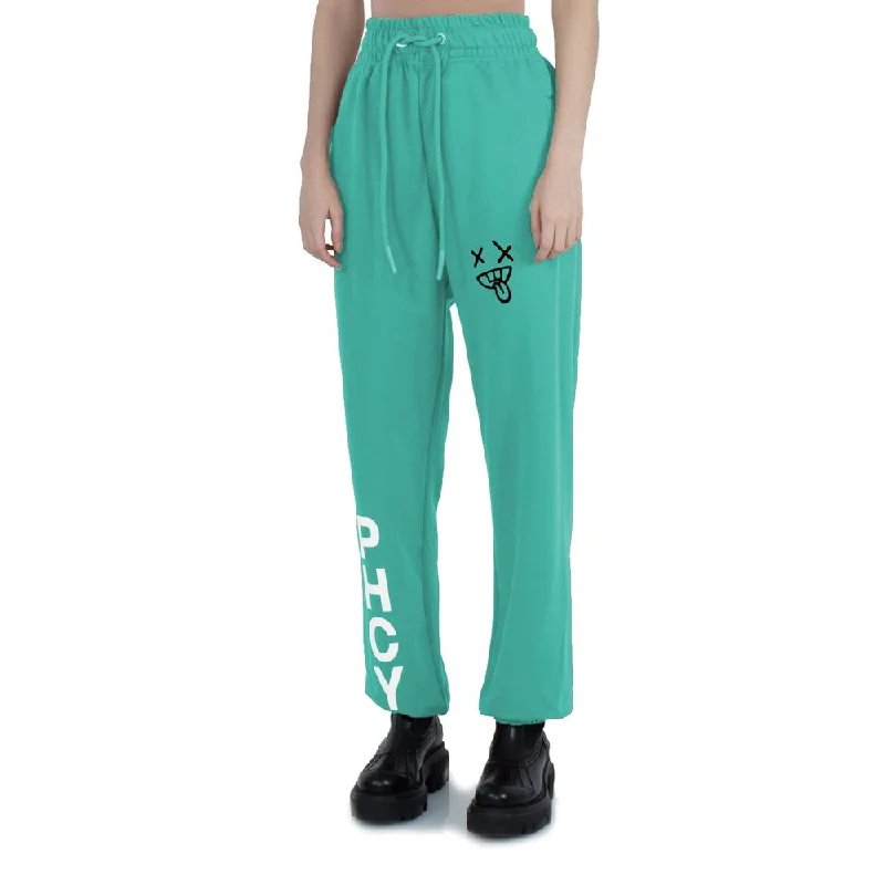 Pharmacy Industry Sporty Chic Cotton Jersey Women's Trousers Sleek Women's 
