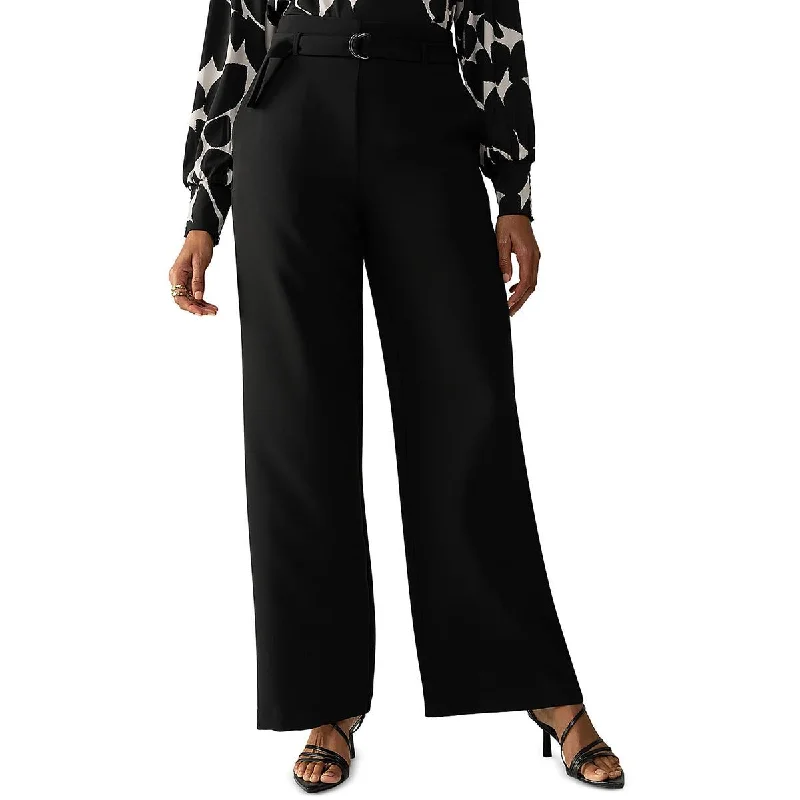 Sanctuary Womens Pleated High Waist Trouser Pants Refined Women's Hand - crafted