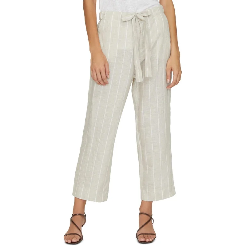 Sanctuary Womens The Shayne Linen Hampton Stripe Palazzo Pants