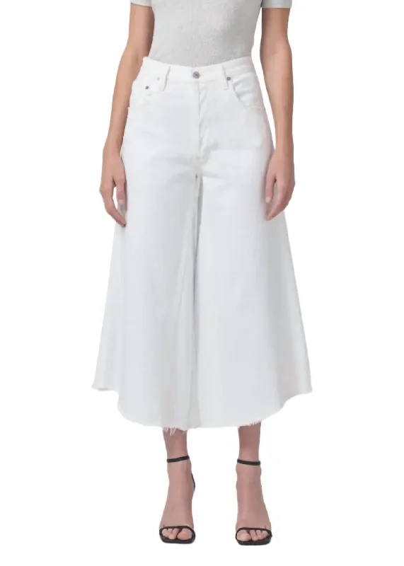 Tessa Culotte Jeans In Chirp Sporty Women's Athleisure 