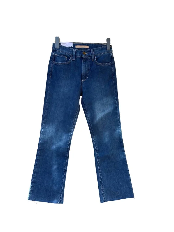 Women's Callie High Rise Boot Crop Jeans In Congratulations Casual Women's Loose - fitting