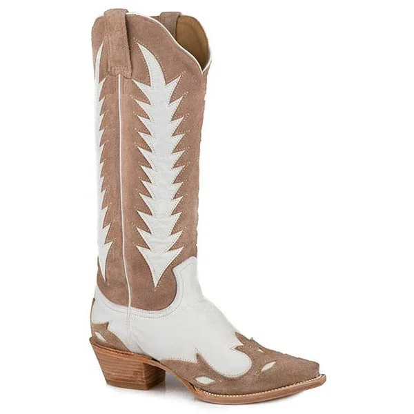 Beth Cream Boots Modern Women's 