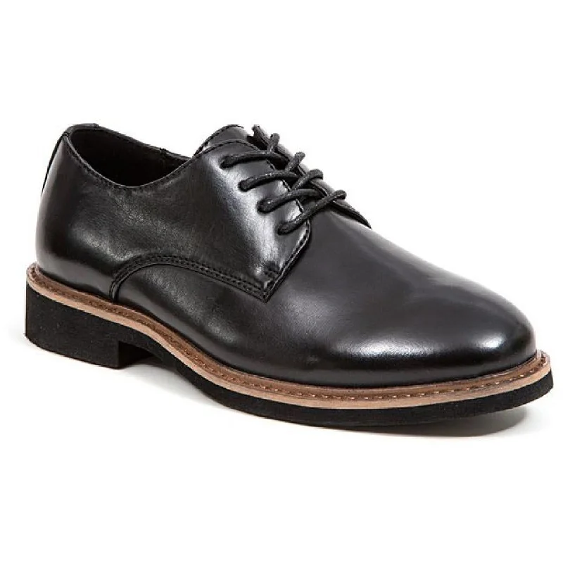 Deer Stags Boys Denny Faux Leather Lace Up Oxfords