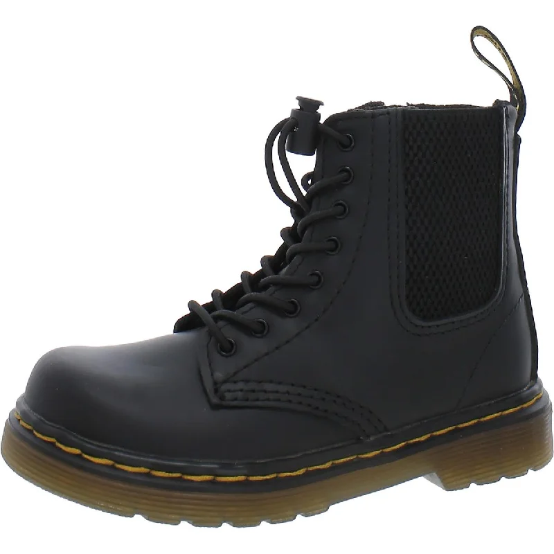 Dr. Martens Girls Harper Toddler Leather Booties