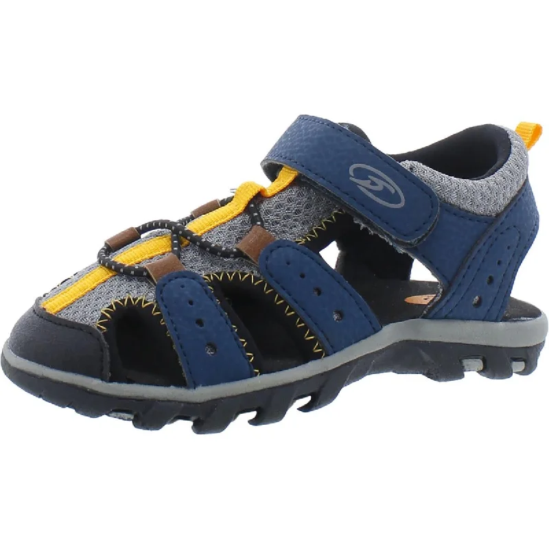 Dr. Scholl's Shoes Boys Closed Toe Adjustable Fisherman Sandals