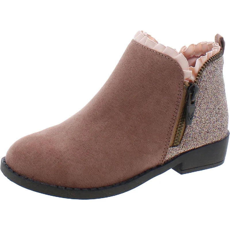 Dr. Scholl's Shoes Girls Hayzel Toddler Faux Suede Booties