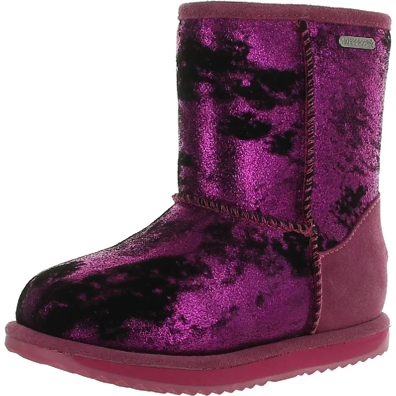 EMU Australia Girls Brumby Spray Little Kid Suede Winter & Snow Boots