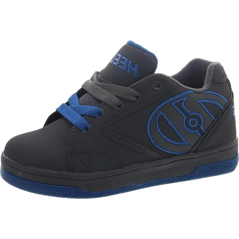 Heelys Boys Propel 2.0 Little Kid Faux Leather Skate Shoes