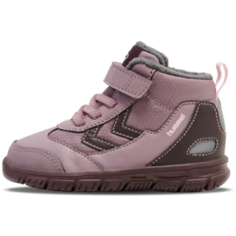Hummel Twilight Mauve Crosslite Winter Mid Infant Boot Streetwear Style for 