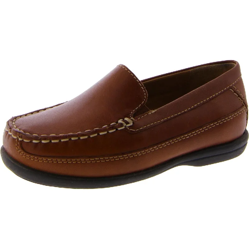 Johnston & Murphy Boys Locklin Toddler Leather Loafers