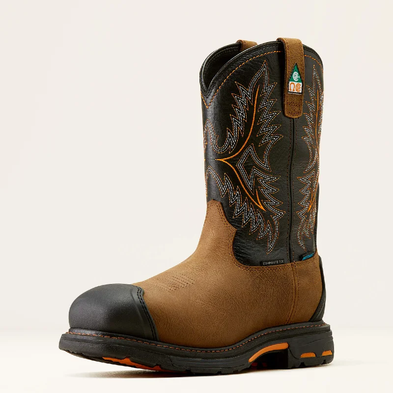 ARIAT MEN'S Style No. 10042491 WorkHog CSA XTR Waterproof Composite Toe Work Australian Beach