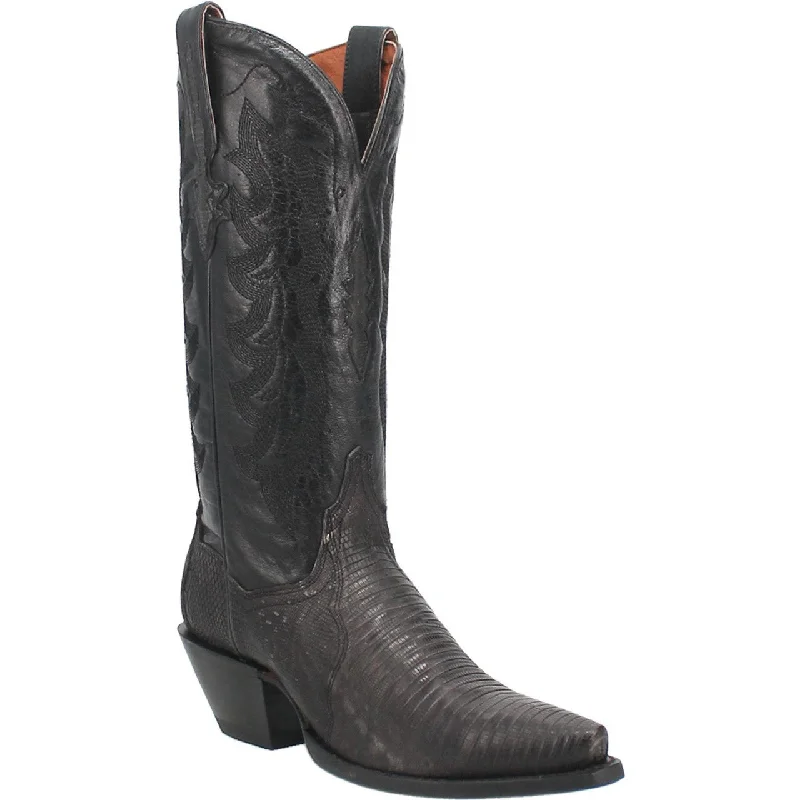 Dan PostExotic Women's Boot - Drifter (Charcoal) - DP3008 Lizzard Vacation
