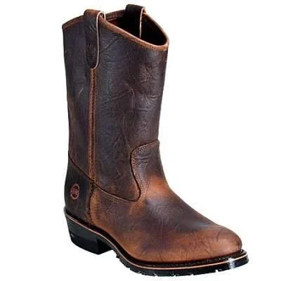 Double H Boots: Men's Brown USA-Made 2522 Western 11-Inch Cowboy Boots Cozy Women's Winter