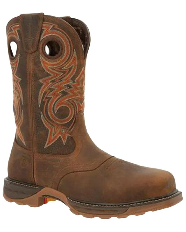 Durango Men's Saddle Waterproof Western Work Boot - Composite Toe - DDB0365 Modern Women's Tech Durango Men's Saddle Waterproof Western Work Boot - Composite Toe - DDB0365 Modern Women's Tech