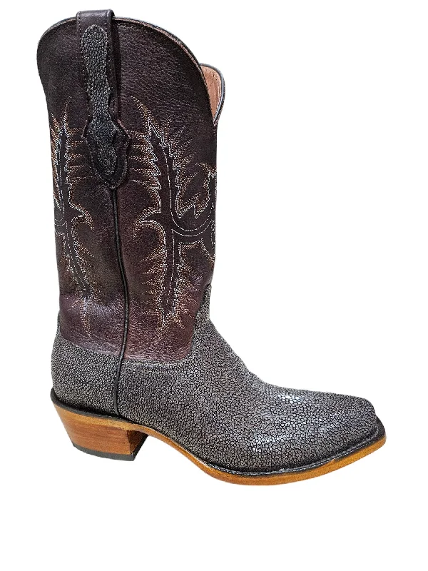 MEN'S BLACK JACK BROWN SANDED STINGRAY WESTERN BOOTS EXOTICS SBR3106-VR Athletic Women's MEN'S BLACK JACK BROWN SANDED STINGRAY WESTERN BOOTS EXOTICS SBR3106-VR Athletic Women's