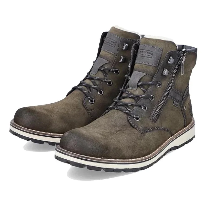 Rieker Ronny 25 Green Tex Boot (Men's) Australian Beach
