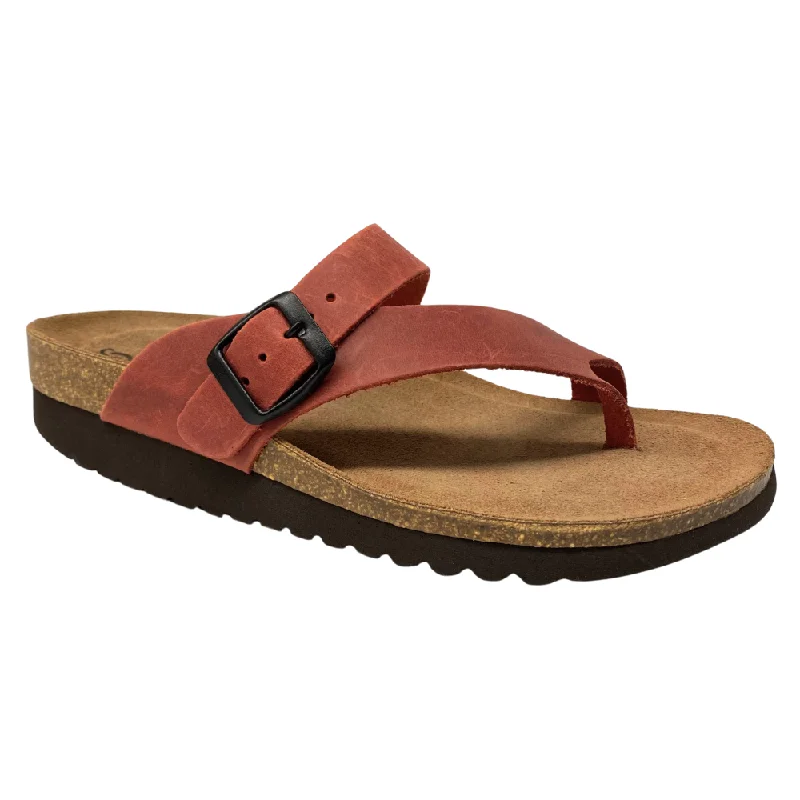 Sabatini Este Bordeaux Crazy Sandal (Women's) Cashmere