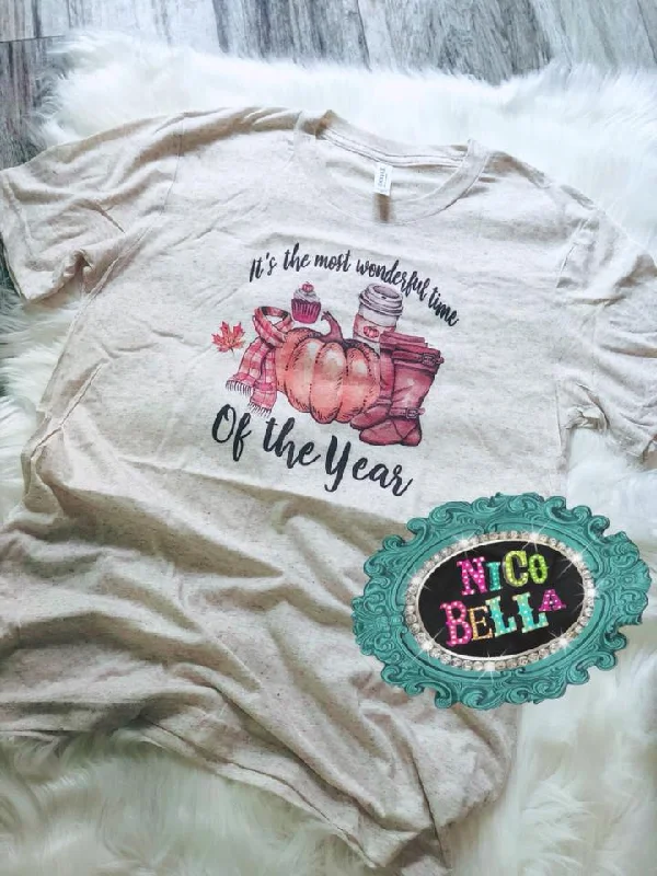 The Most Wonderful Time Of The Year Fall Tee